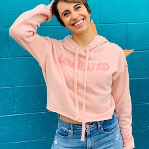 Liberated Feminist Ultra-Soft Cropped Hoodie